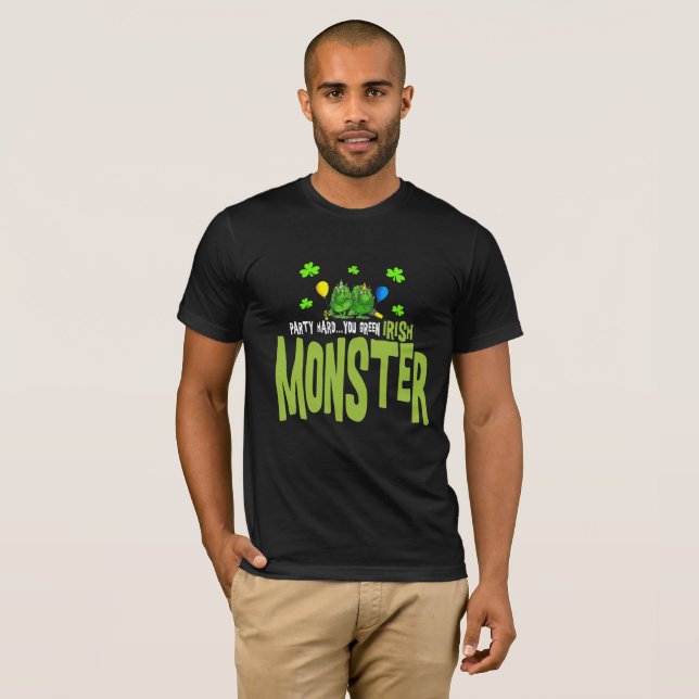 St patrick's day Monster T-shirt (Hel framsida)