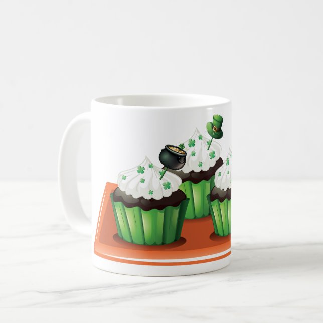 St patricks day-Muffinsar Kaffemugg (Framsida vänster)