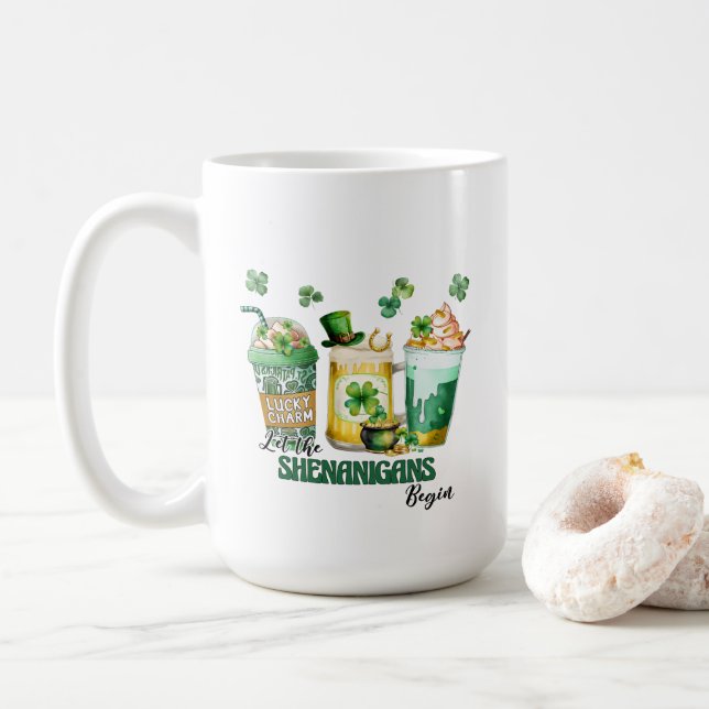 St. Patrick's Day Mugg (Med munk)
