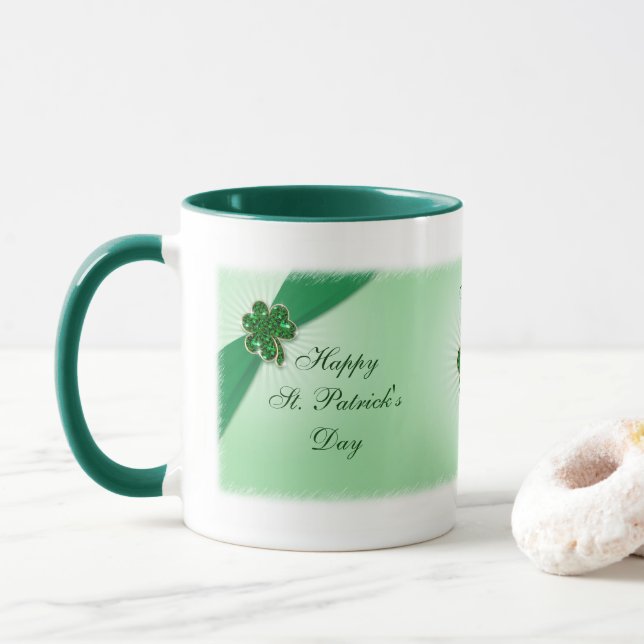 St. Patrick's Day Mugg (Med munk)