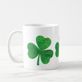 St. Patrick's Day Mugg - Lucky Shamrock Coffee Kop