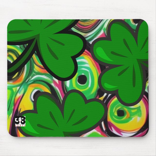 St. Patrick's Day Musmatta (Framsidan)