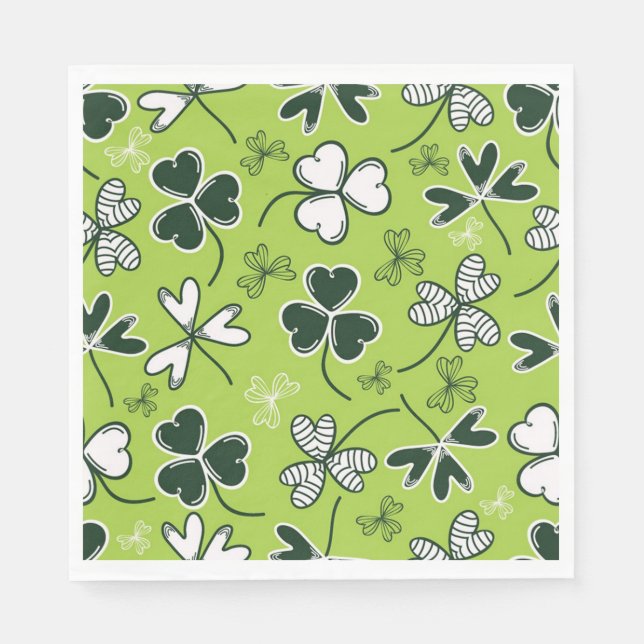 St patrick's day Napkins Pappersservett (Framsidan)
