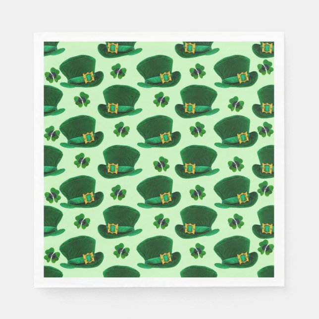 St patrick's day Napkins Pappersservett (Framsidan)