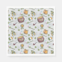 St patrick's day Napkins Pappersservett