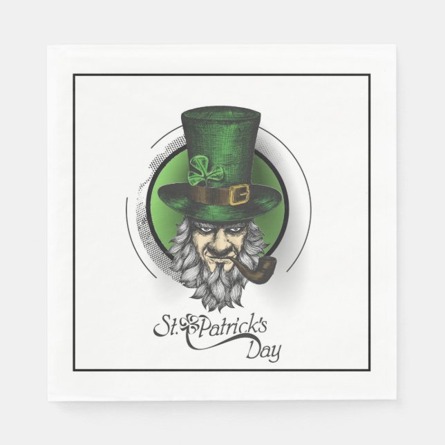 St patrick's day Napkins Pappersservett (Framsidan)