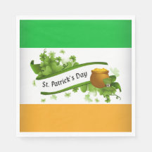 St patrick's day Napkins