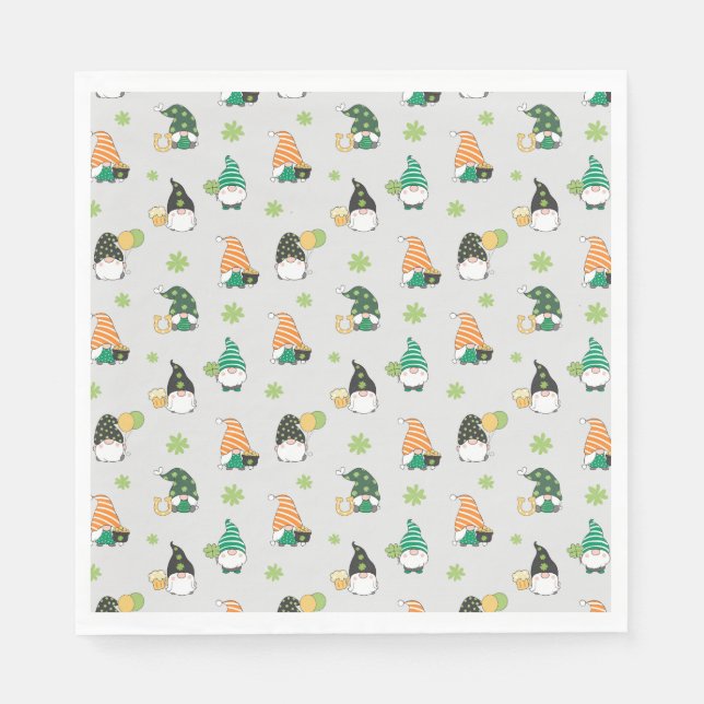 St patrick's day Napkins Pappersservett (Framsidan)