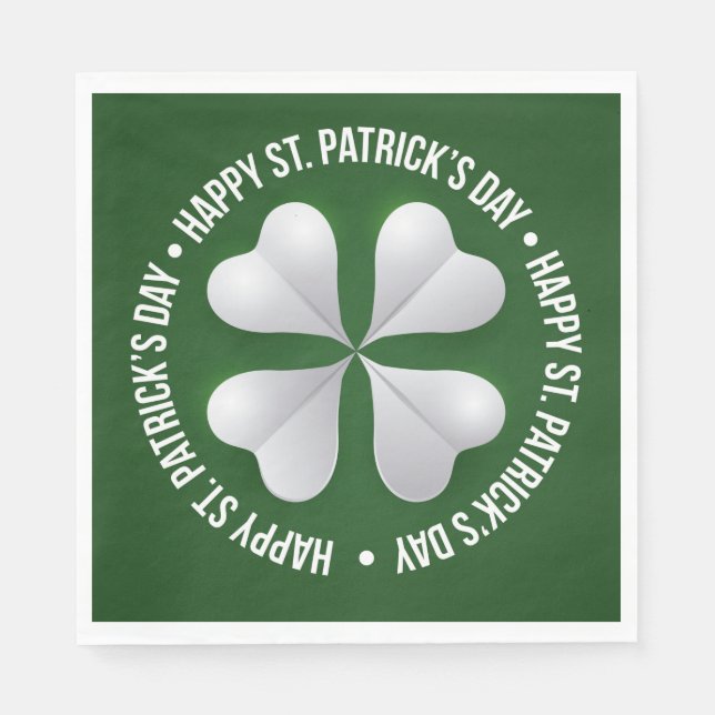 St patrick's day Napkins Pappersservett (Framsidan)