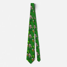 St patrick's day Neck Tie