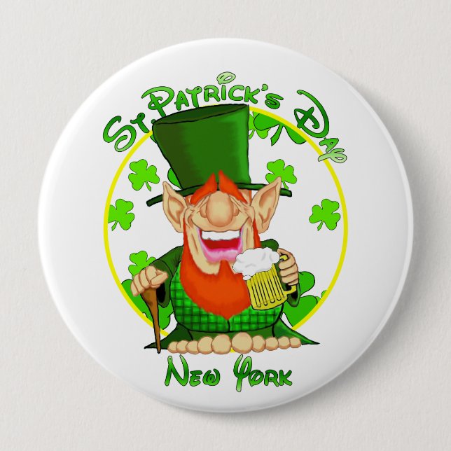 St patrick's day New York Knapp (Framsida)