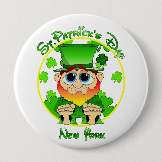 St patrick's day New York Knapp (Framsida)