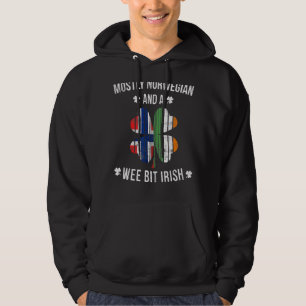 St patricks day Norsk Webit Irish Norge Hoodie