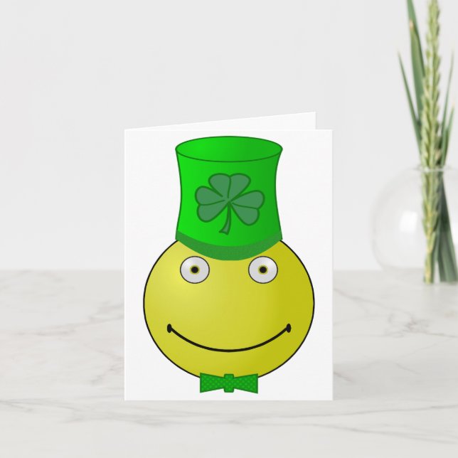 St patrick's day Note-kort Kort (Framsida)