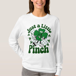 St. Patrick's Day Nurse Shirt Bara en liten nyck T