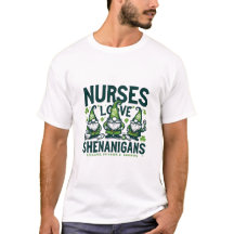 St. Patrick's Day Nurses - Gnome Shenanigans