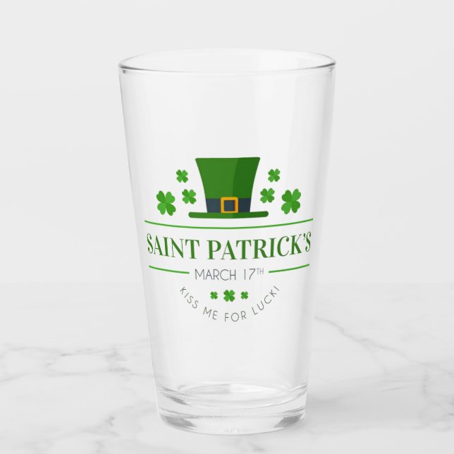 St patrick's day offert glaskopp (Framsida)
