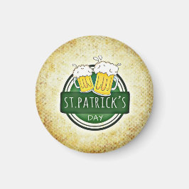St. Patrick's Day Öl Magnet