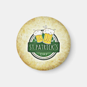 St. Patricks Day-öl Magnet