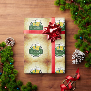 St. Patricks Day-öl Presentpapper