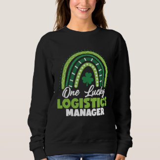 St Patricks Day One Lucky Logistics Manager T Shirt