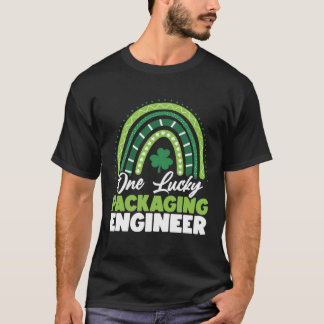 St Patricks Day One Lucky Packaging Engineer T Shirt
