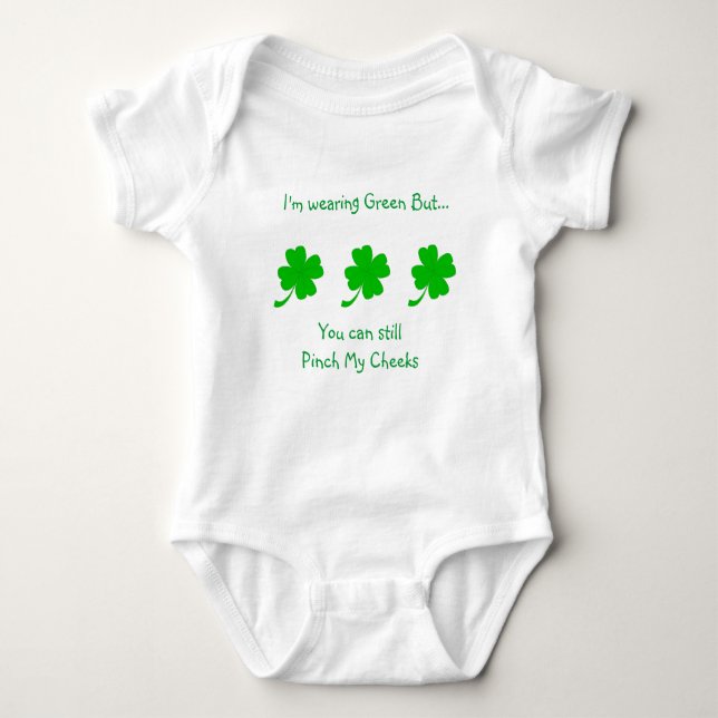 St patrick's day Onsie T-shirt (Framsida)