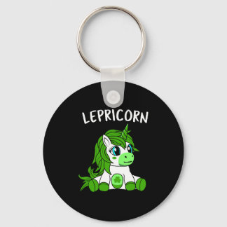 St patricks day Outfit Flicka Nyckelring