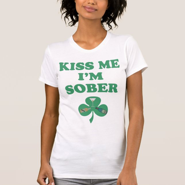 St. Patrick's Day Paddy's Irish klöver Leprechaun Tröja (Framsida)