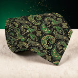 St. Patrick's Day Paisley Custom Necktie Slips<br><div class="desc">Celebrate St. Patrick's Day in style with this custom paisley necktie! This unique necktie features a vibrant and eye-catching paisley pattern, perfect for adding a touch of Irish flair to any outfit. Made with high-quality materials, this necktie is both comfortable and durable, ensuring it will be a treasured accessory for...</div>