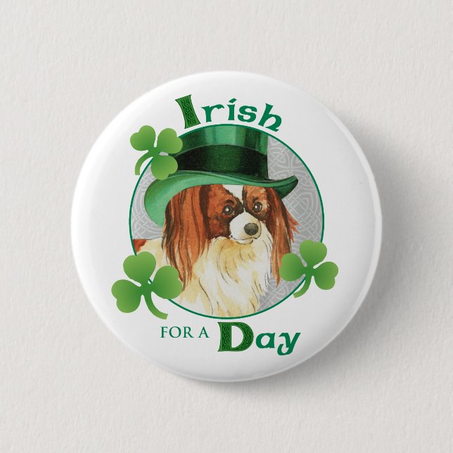 St. Patrick's Day Papillon Knapp (Framsida)