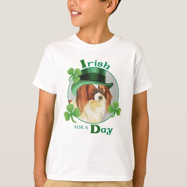St. Patrick's Day Papillon T-shirt (Framsida)