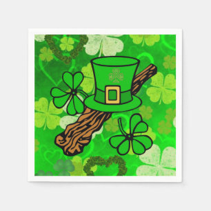 St. Patrick's Day Papper Napkins Pappersservett