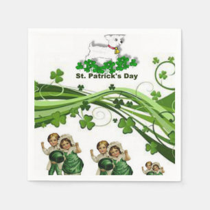 St. Patrick's Day Papper Napkins Pappersservett