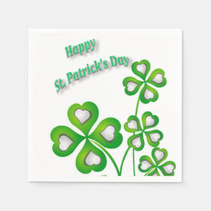 St. Patrick's Day Papper Napkins Pappersservett