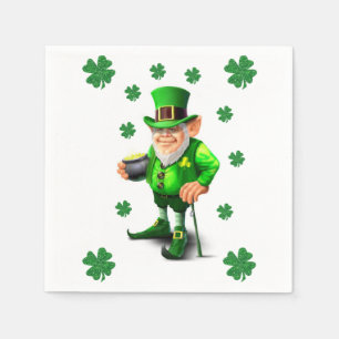 St. Patrick's Day Papper Napkins Pappersservett