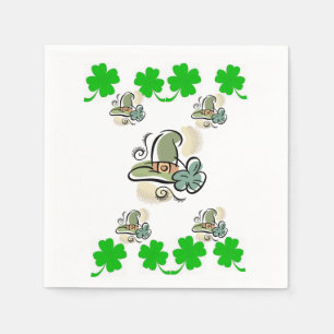 St. Patrick's Day Papper Napkins Pappersservett