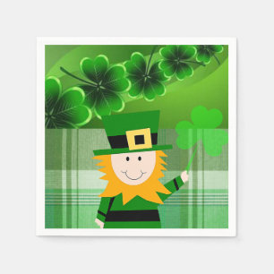 St. Patrick's Day Papper Napkins Pappersservett