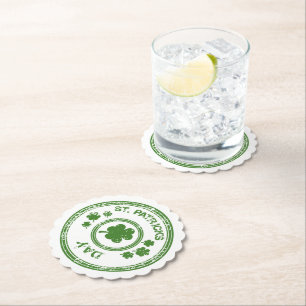 St. Patricks Day Papper Underlägg