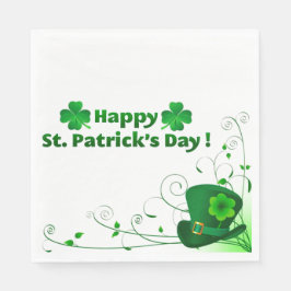 St patrick's day pappersservett