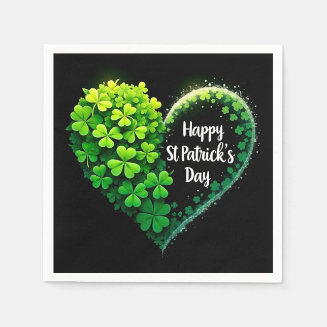 St. Patrick's Day  Pappersservett (Framsidan)