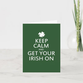 St patricks day parodi kort