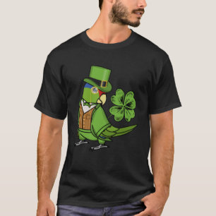 St patricks day Parrot I Mexikanska Röda med Amazo T Shirt
