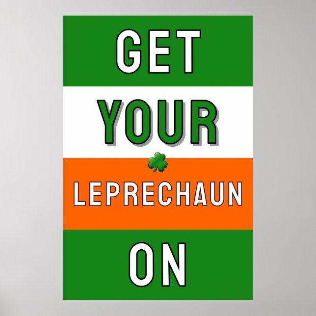 St. Patrick's Day Party Poster (Framsidan)