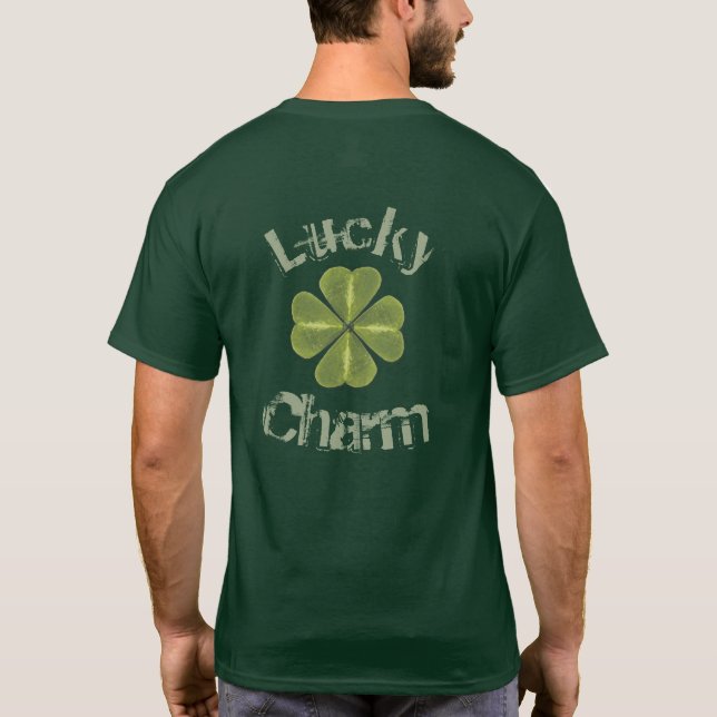 St. Patrick's Day Personlig T-Shirts (Baksida)