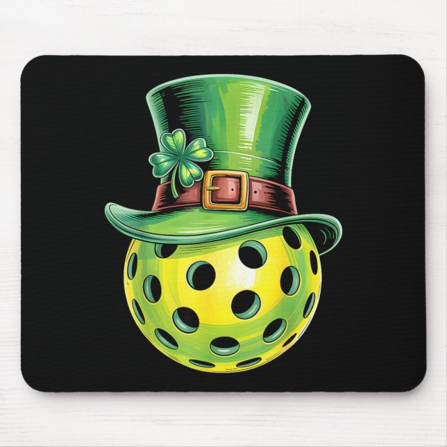St patricks day pickleball paddleball spelare musmatta (Framsidan)