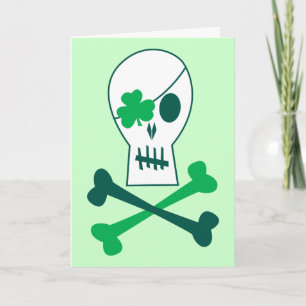 St. Patrick's Day Pirat Kort
