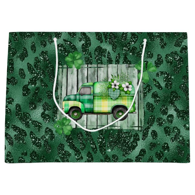 St. Patrick's Day Play Vintage Lastbil (Framsidan)