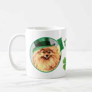 St. Patrick's Day Pommanian Kaffemugg