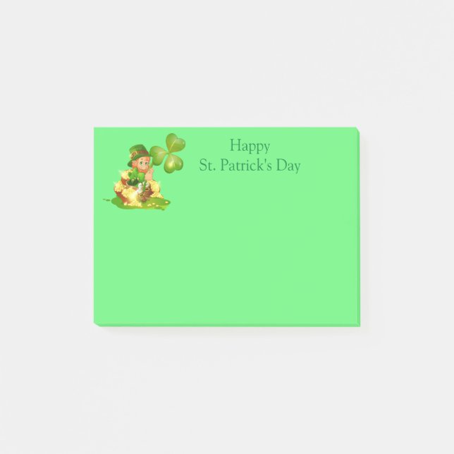 St. Patricks Day  Post-it Block (Framsida)